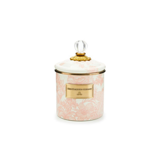MacKenzie-Childs Rosy English Garden Canister