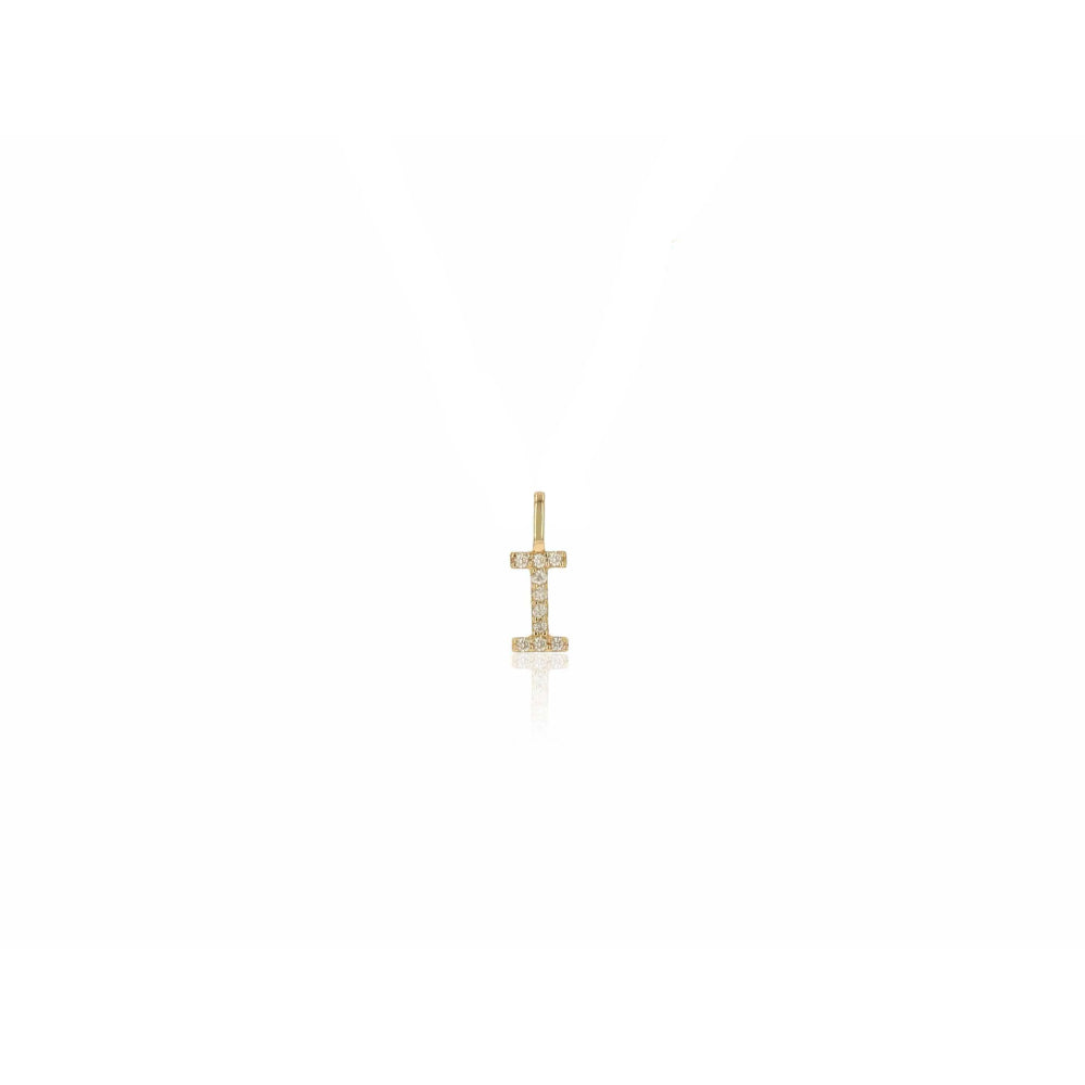 Rachel Reid 14k Diamond Letter Charm
