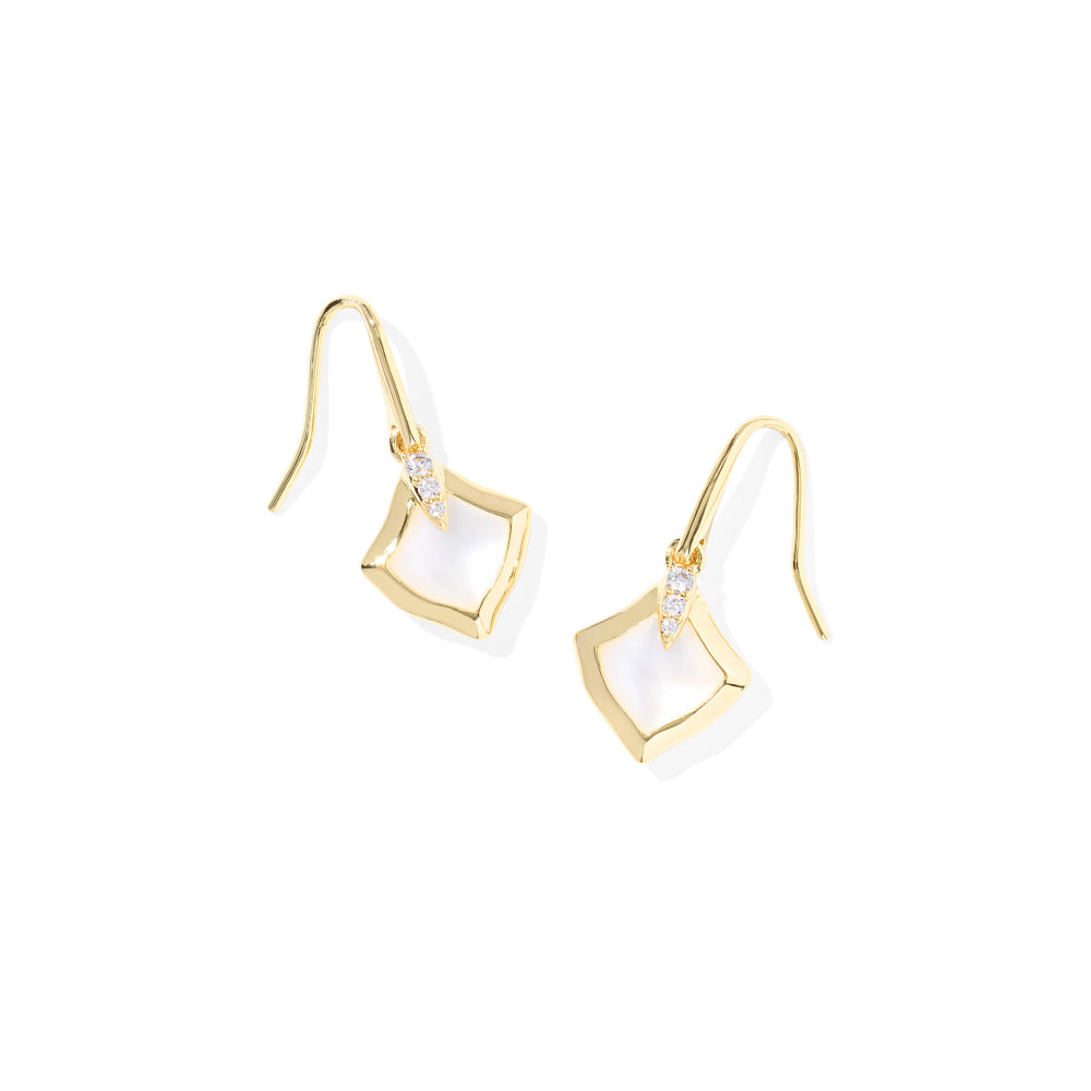 Kendra Scott Gold Joelle Small Drop Earrings