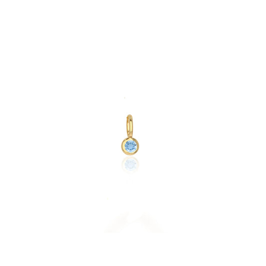 Rachel Reid 14k Mini Aquamarine Charm