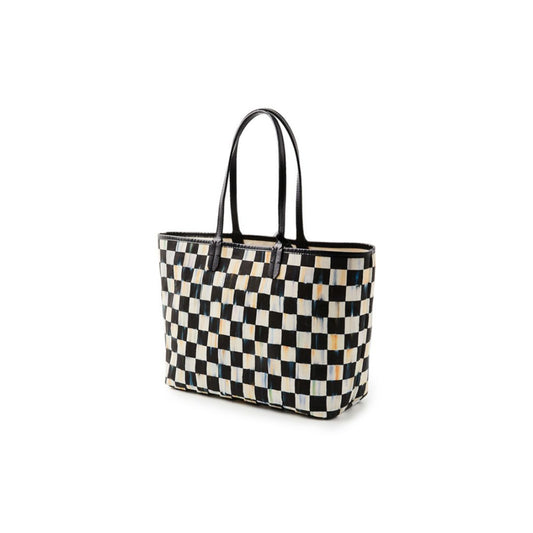 MacKenzie-Childs Courtly Check Marche Tote