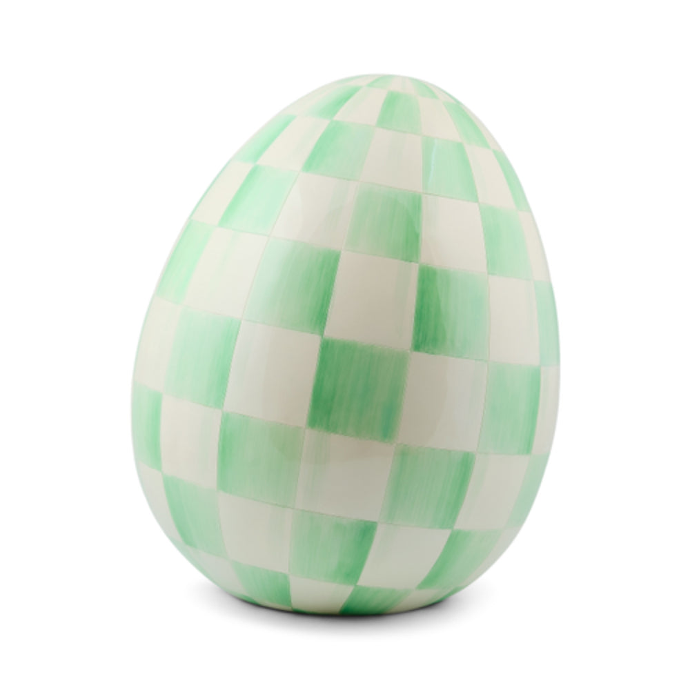 MacKenzie-Childs Large Check Egg