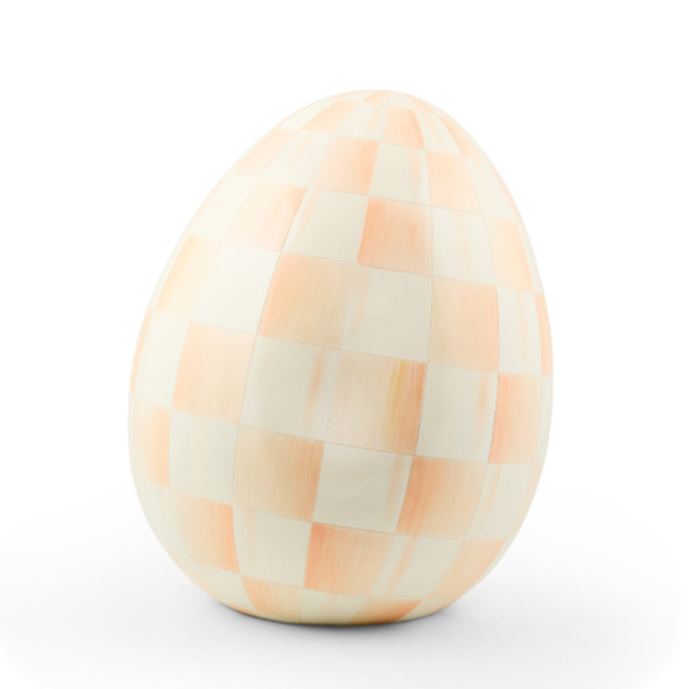 MacKenzie-Childs Large Check Egg
