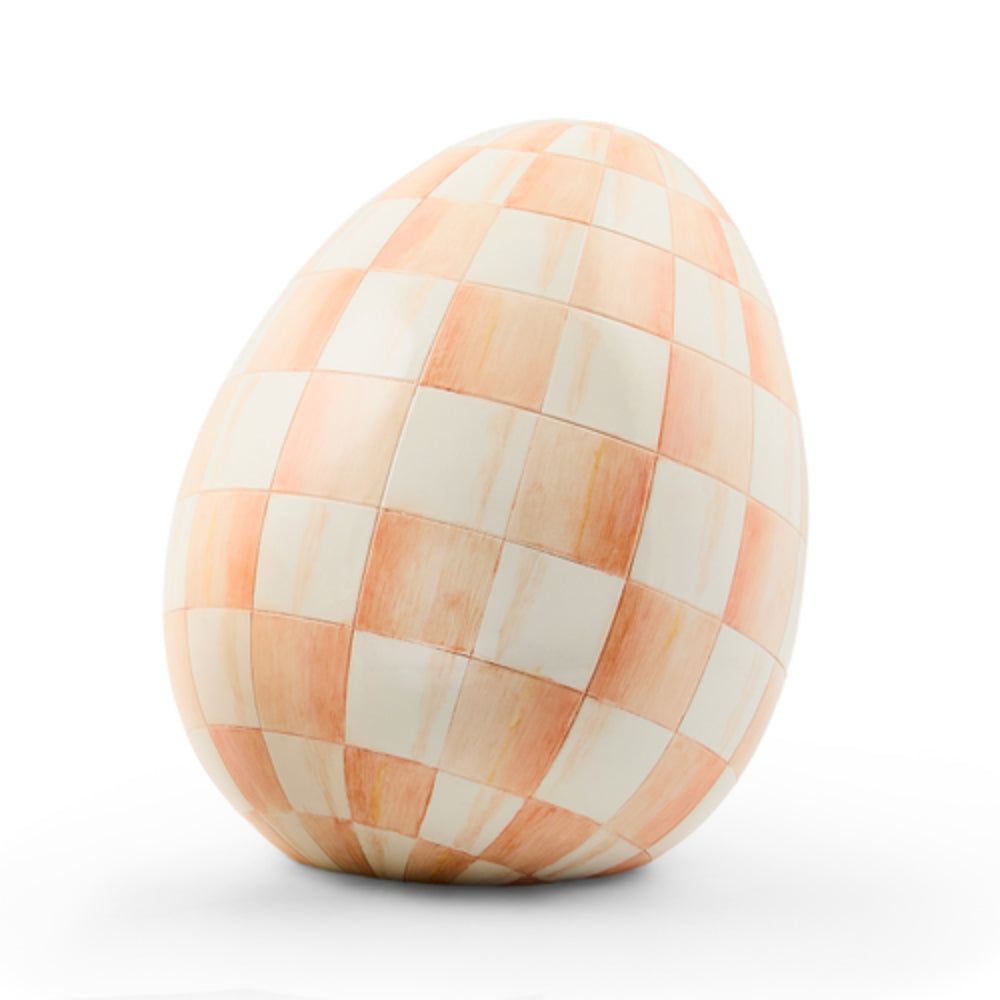 MacKenzie-Childs Small Check Egg