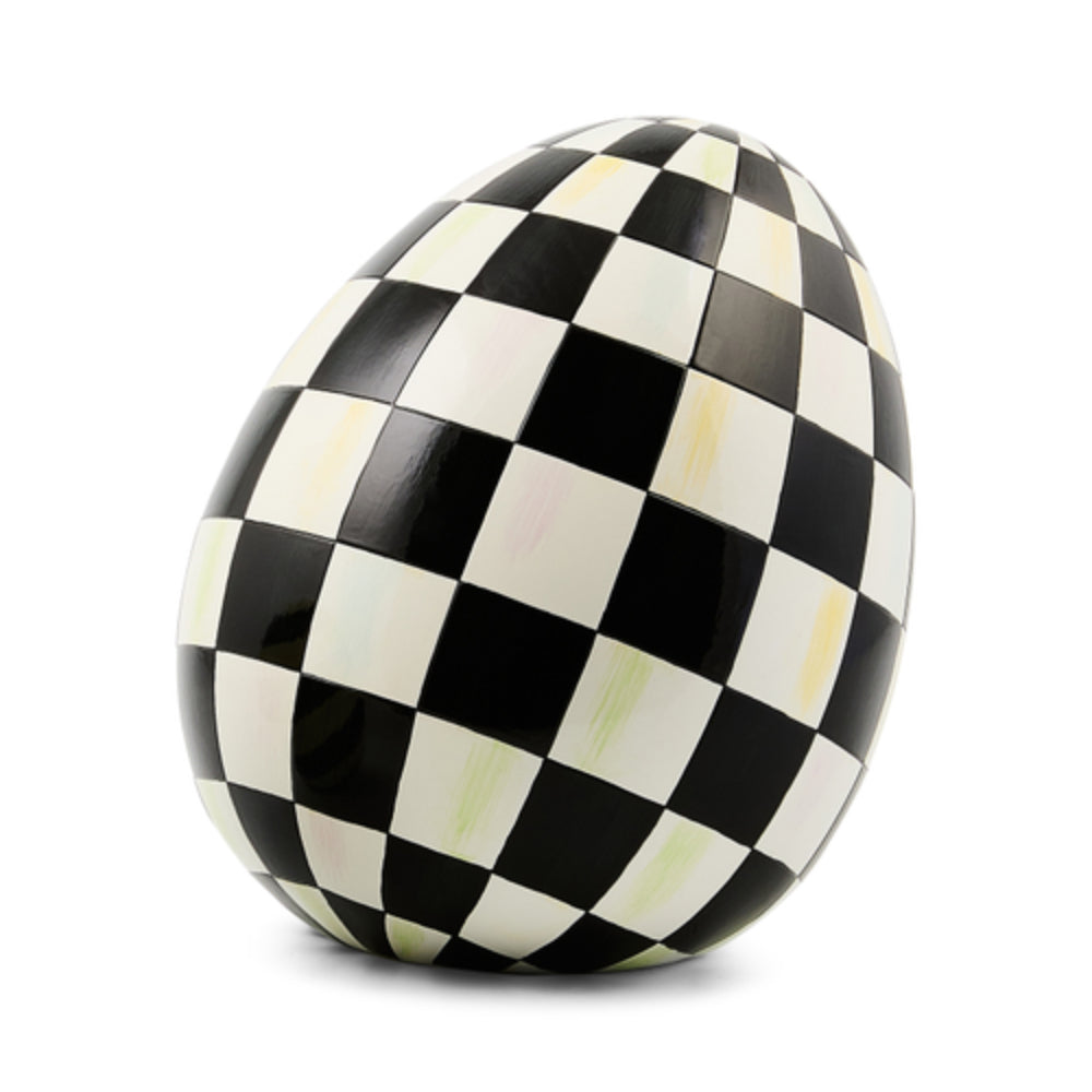 MacKenzie-Childs Small Check Egg