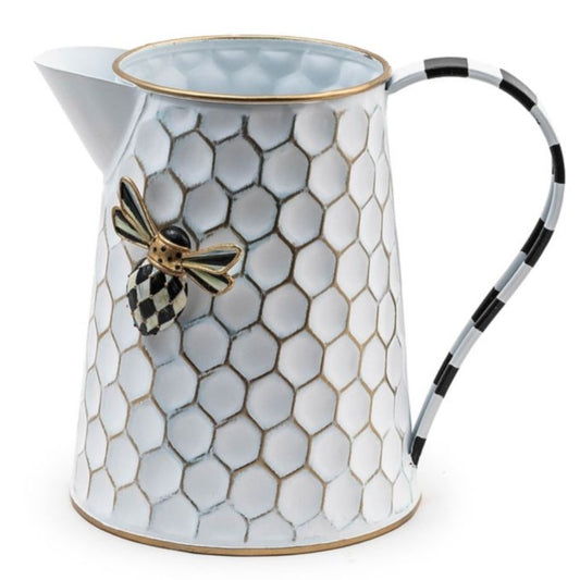 MacKenzie-Childs Honeycomb Tin Watering Can