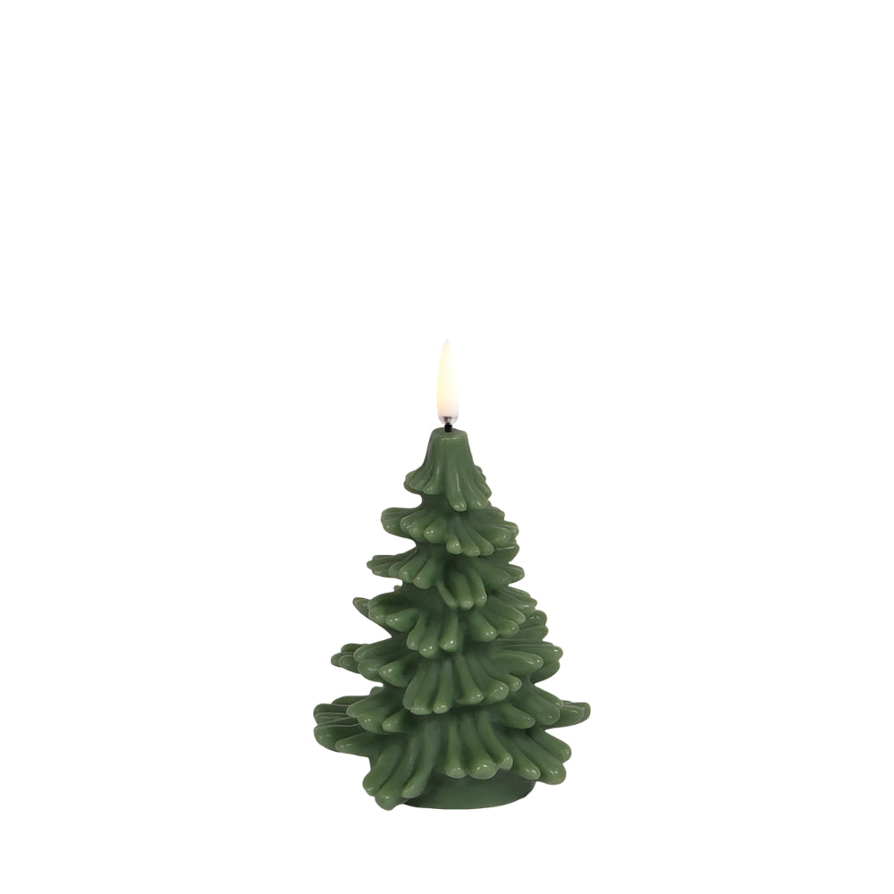 Uyuni Lighting LED Christmas Tree Candle - Olive Green