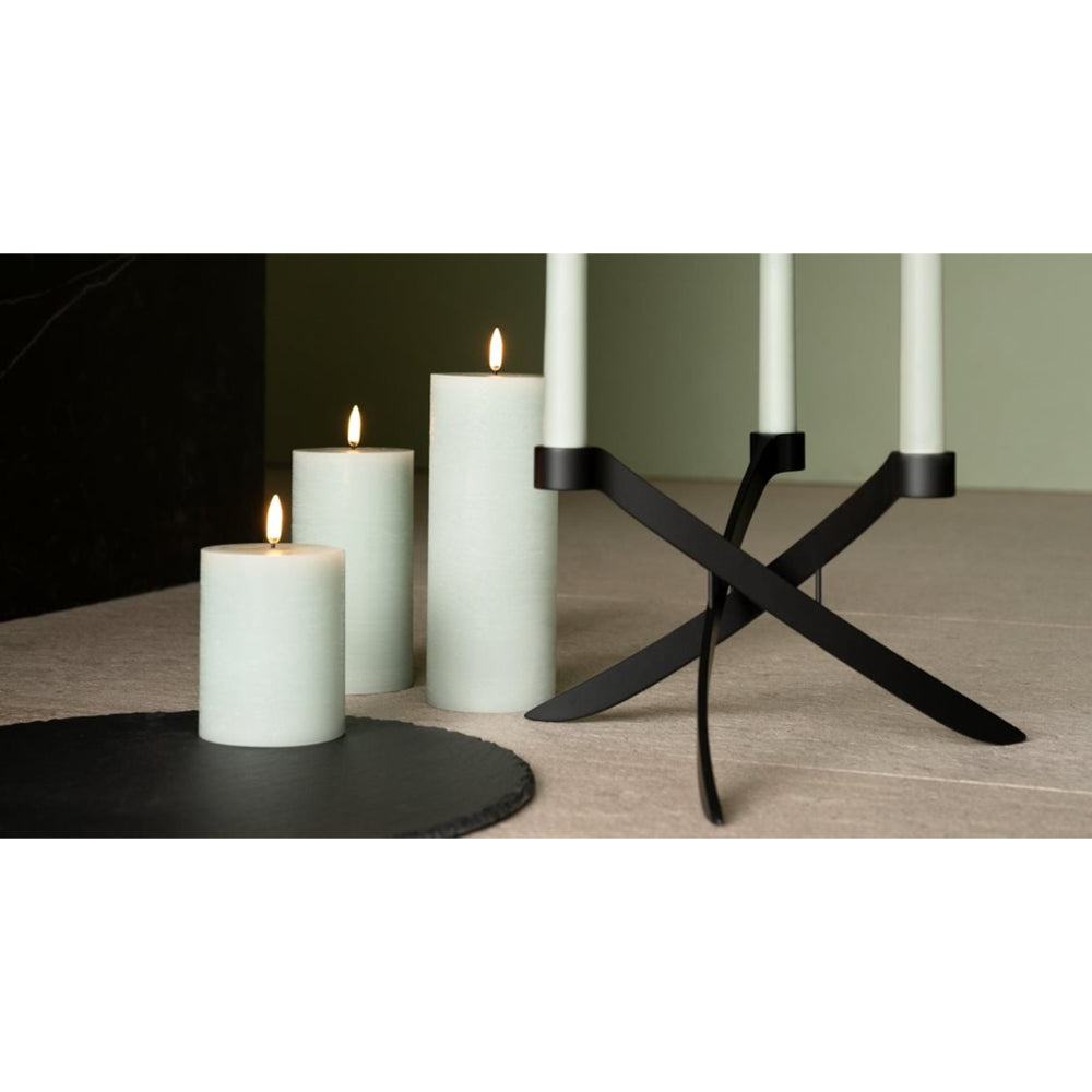 Uyuni Lighting Rustic LED Pillar Candle - Vanilla