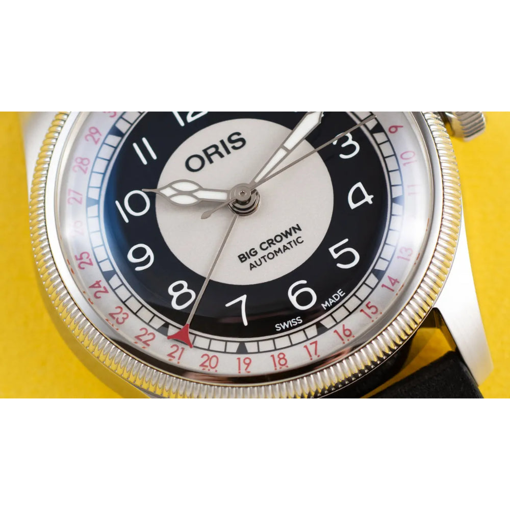 Oris Big Crown Pointer Date Bullseye 38mm Automatic Watch