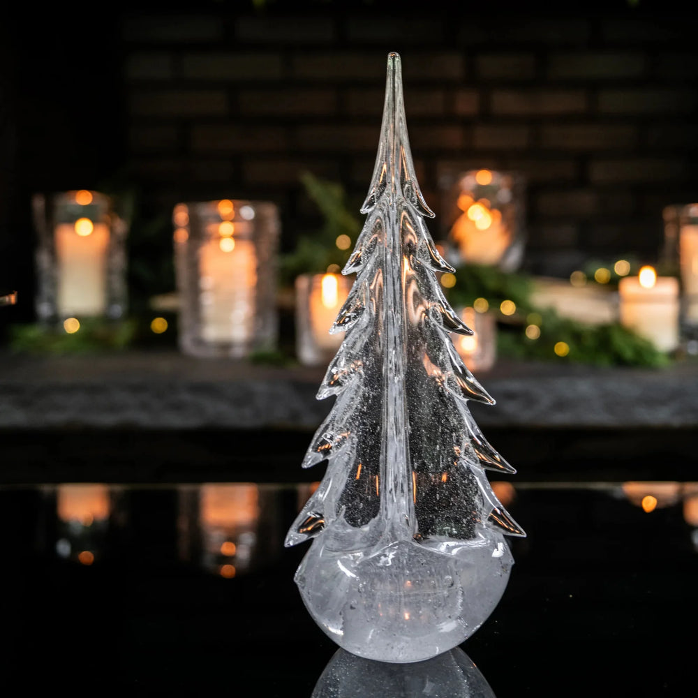 Simon Pearce Vela Bubble Evergreen