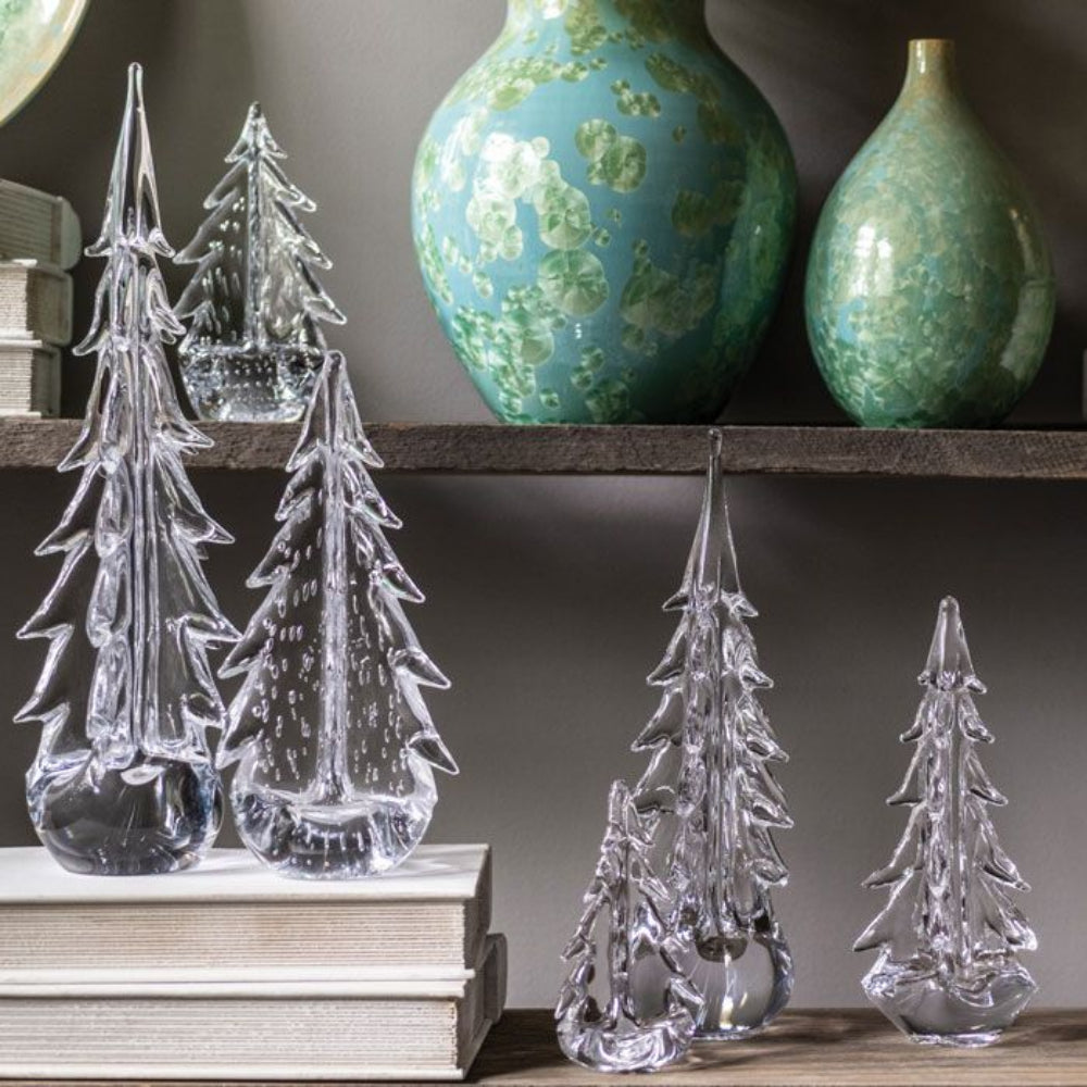 Simon Pearce Vermont Bubble Evergreen