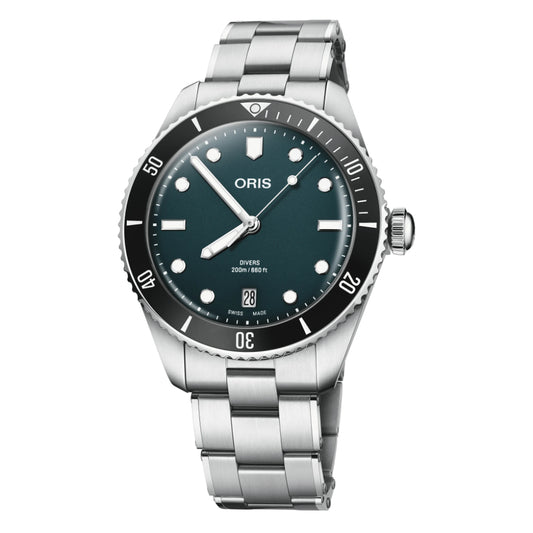 Oris Divers Date 39mm Automatic Watch with Extra Strap
