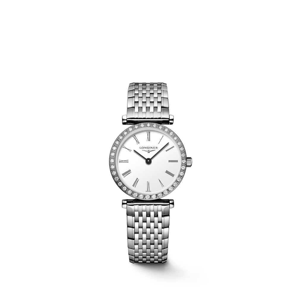 Longines La Grande Classique Quartz Watch with Diamonds