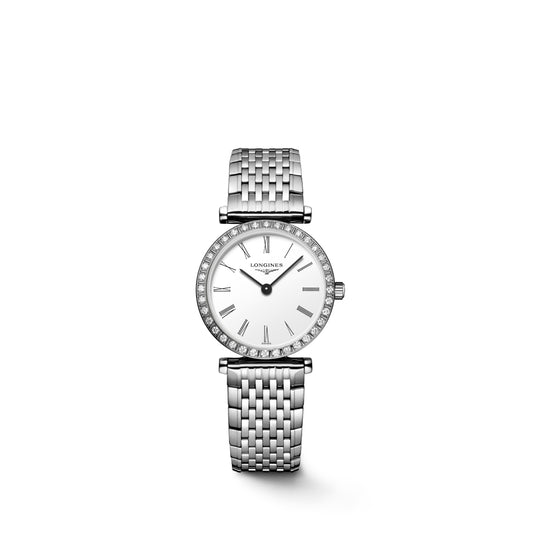 Longines La Grande Classique Quartz Watch with Diamonds