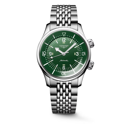 Longines Legend Diver 39mm Automatic - Green Dial