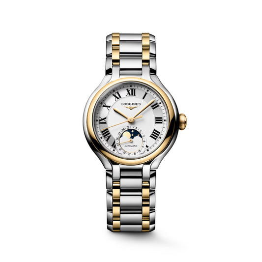 Longines Primaluna Moonphase Two-Tone Automatic Watch