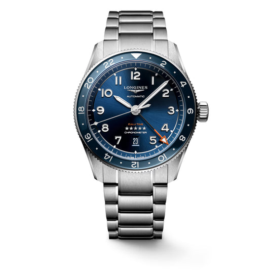 Longines Spirit Zulu Time 42mm Automatic Watch