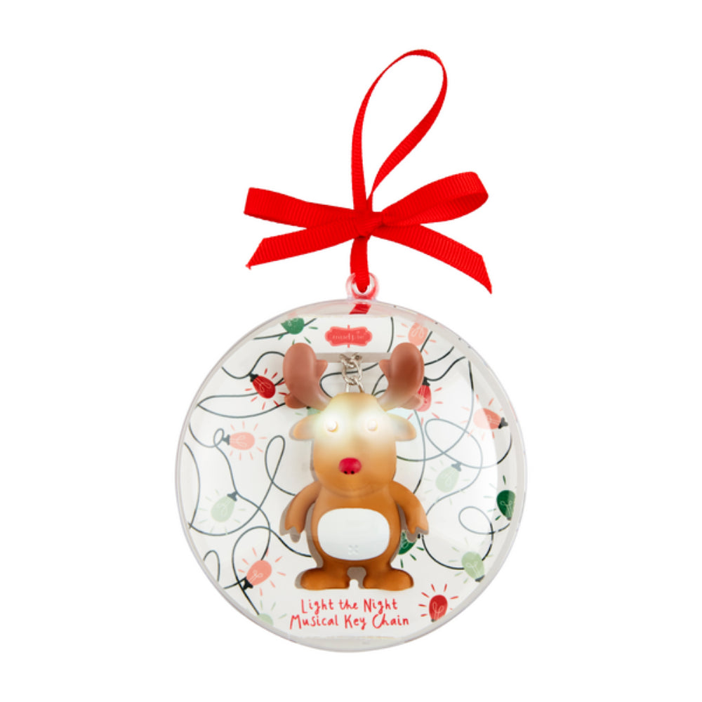 Mud Pie Christmas Light-Up Musical Keychains
