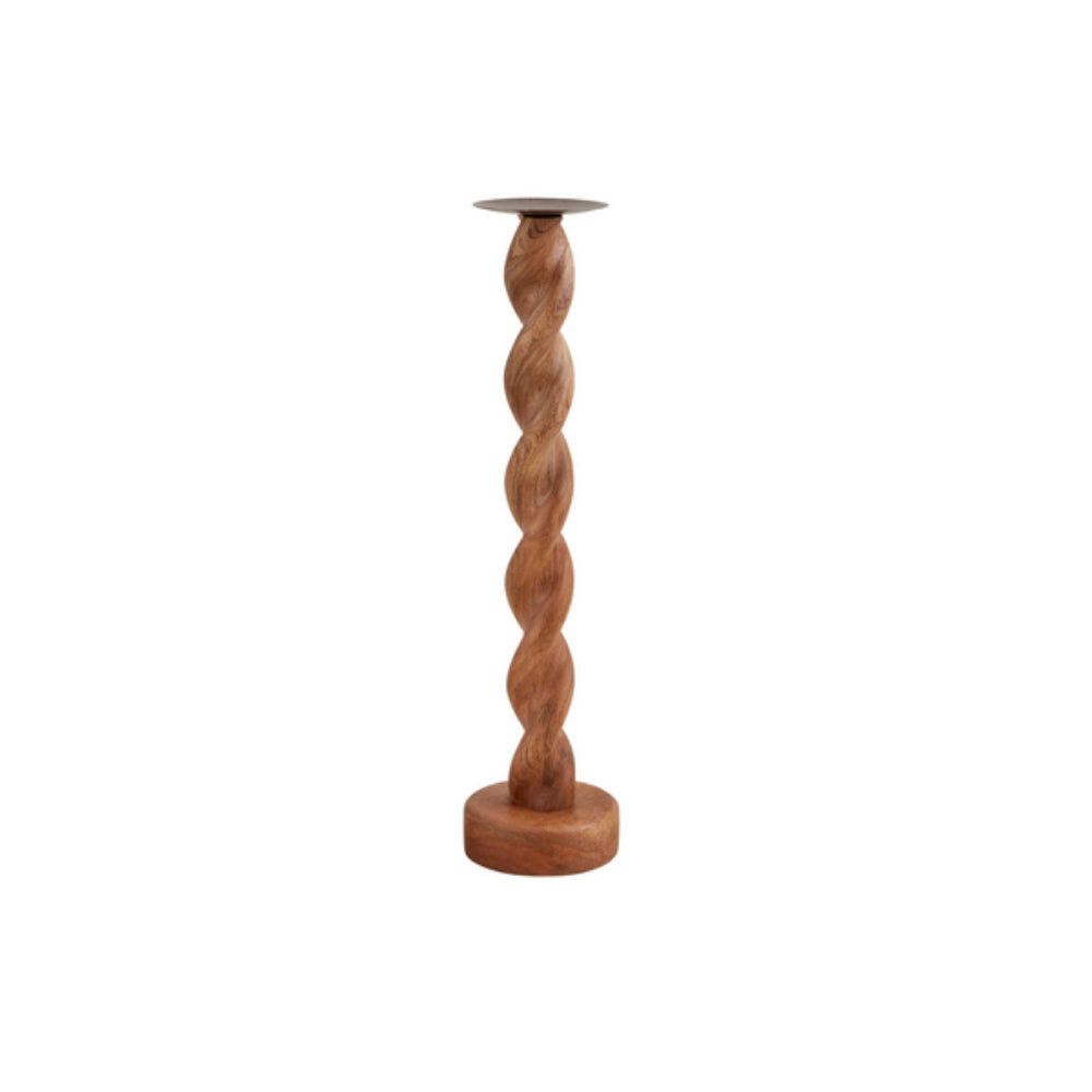 Mud Pie Twisted Candlestick