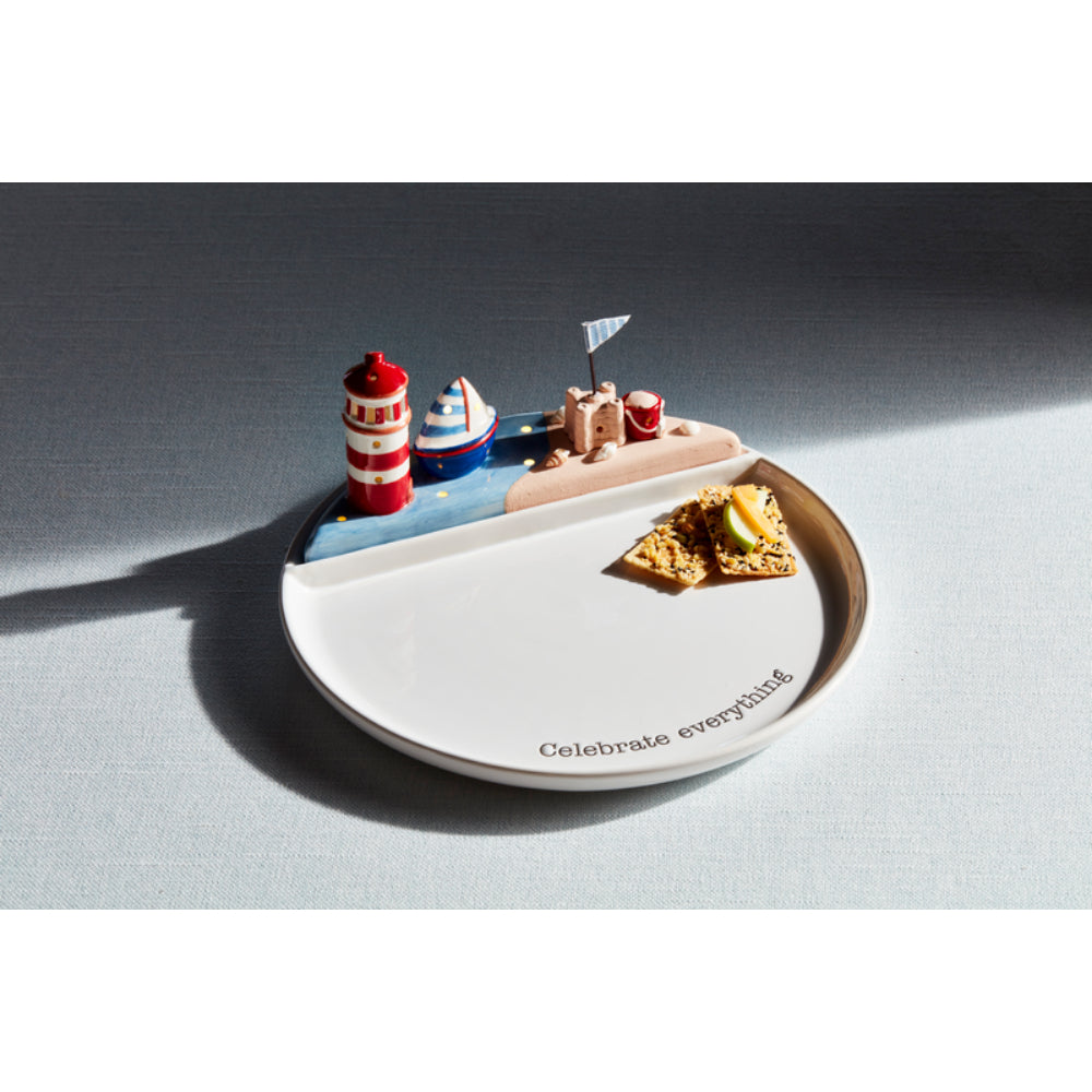 Mud Pie Large Light-Up Beach Sitter