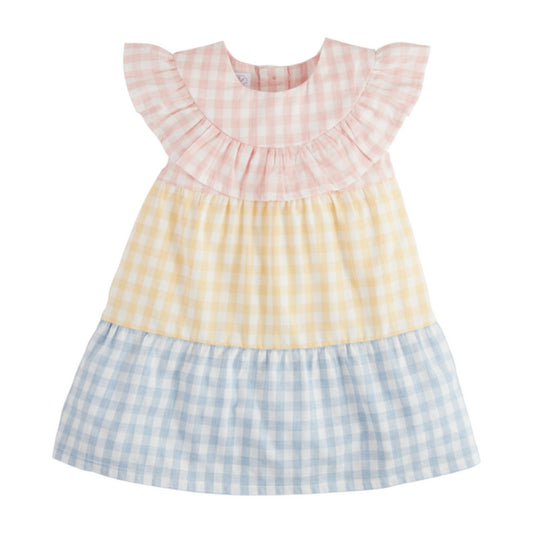 Mud Pie Mixed Gingham Dress