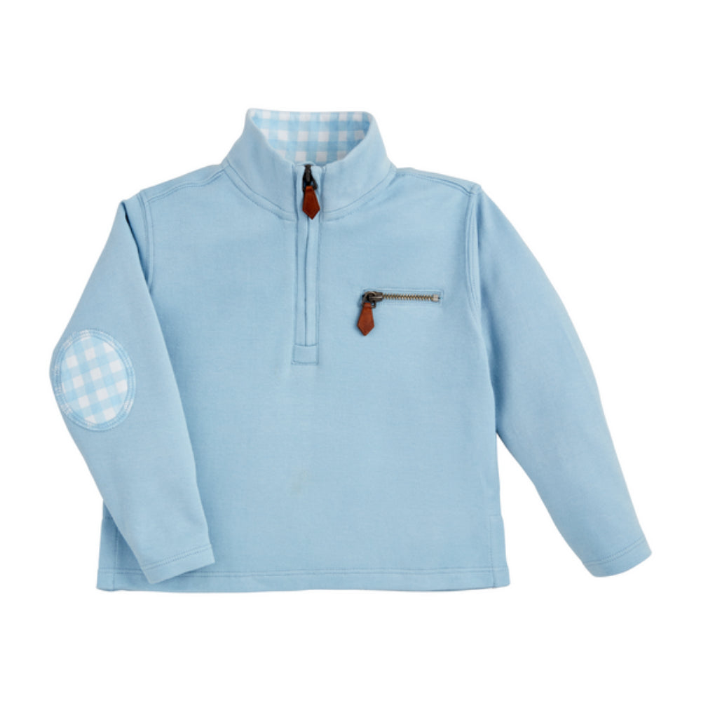 Mud Pie Blue Toddler Quarter Zip
