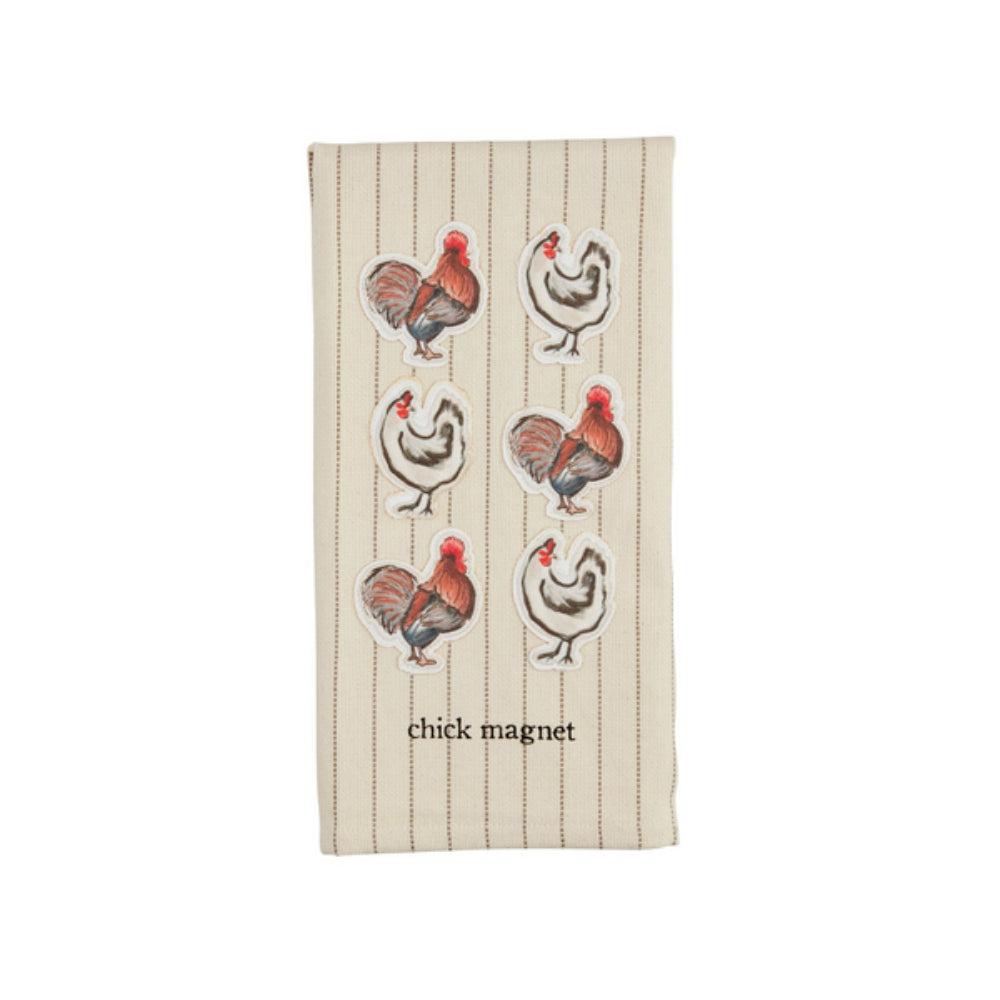 Mud Pie Farm Animal Patch Towel