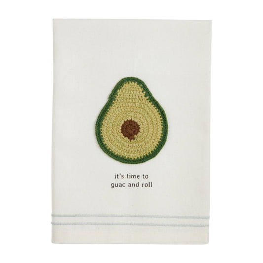 Mud Pie Fiesta Crochet Towel