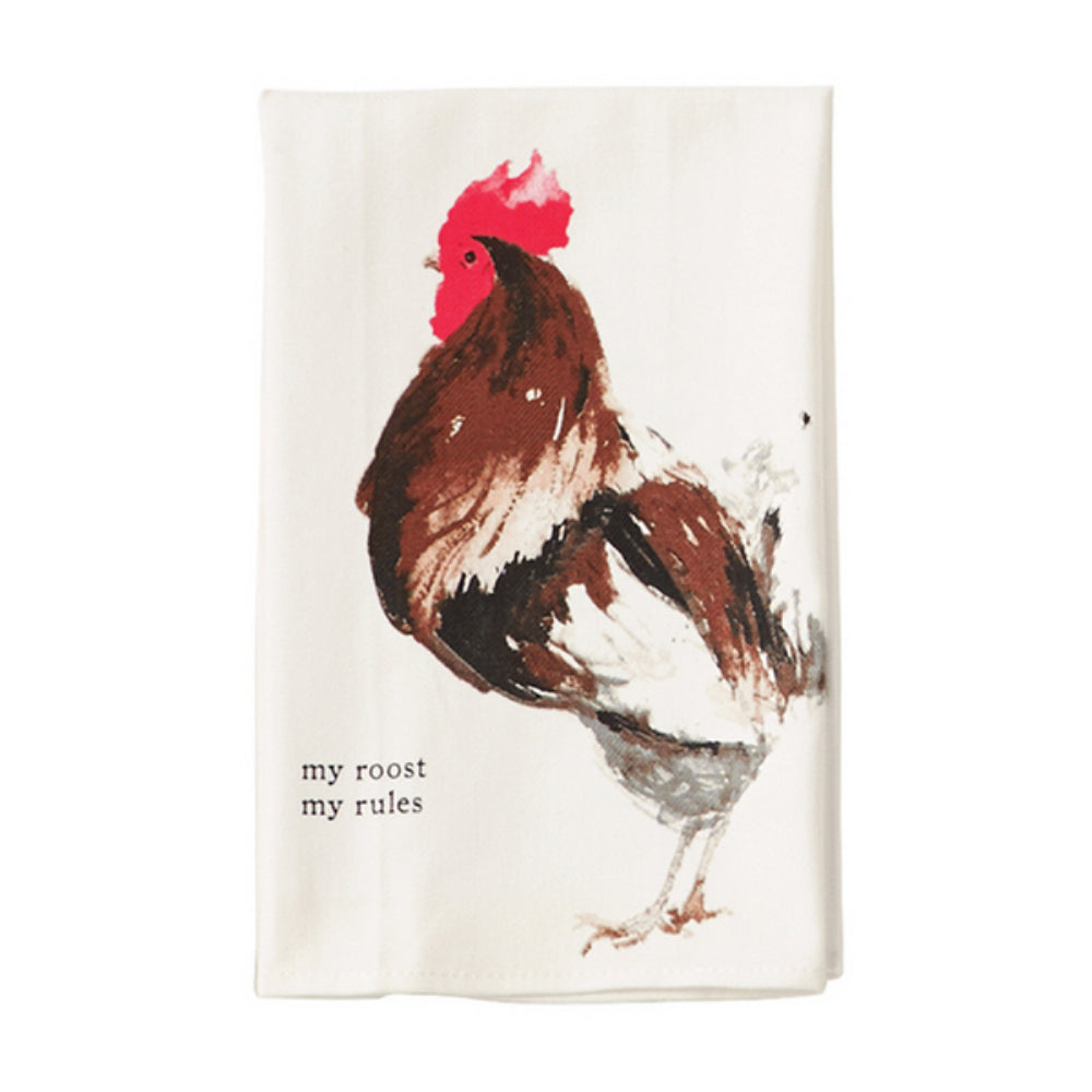 Mud Pie Farm Animal Dish Towel