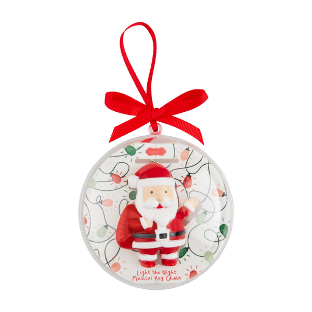 Mud Pie Christmas Light-Up Musical Keychains