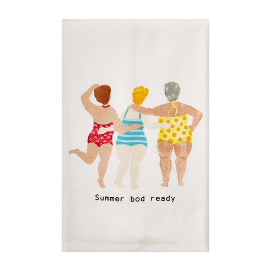 Mud Pie Pool Ladies Hand Towel - Summer Body