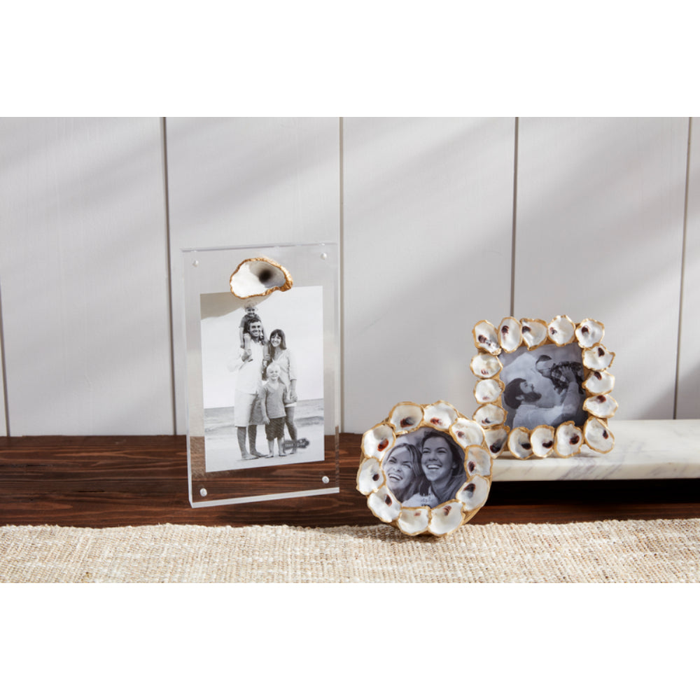 Mud Pie Oyster Acrylic Frame-4x6