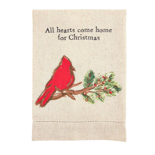 Mud Pie Lodge Cardinal Towel