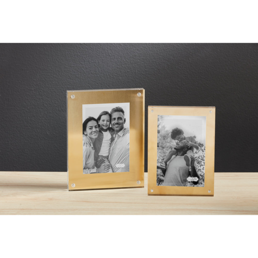Mud Pie Brass Acrylic Frame