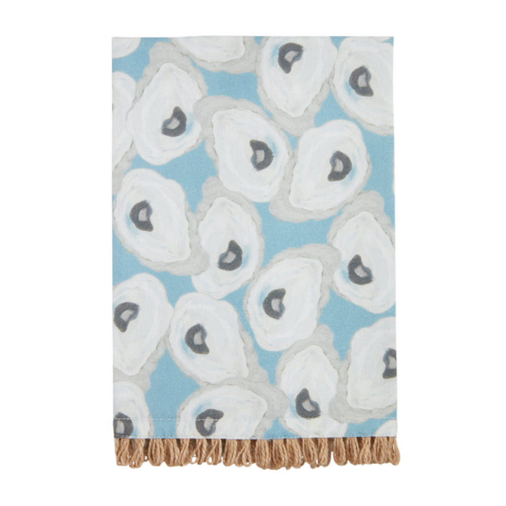 Mud Pie Repeat Oyster Towel - Thumbnail 2