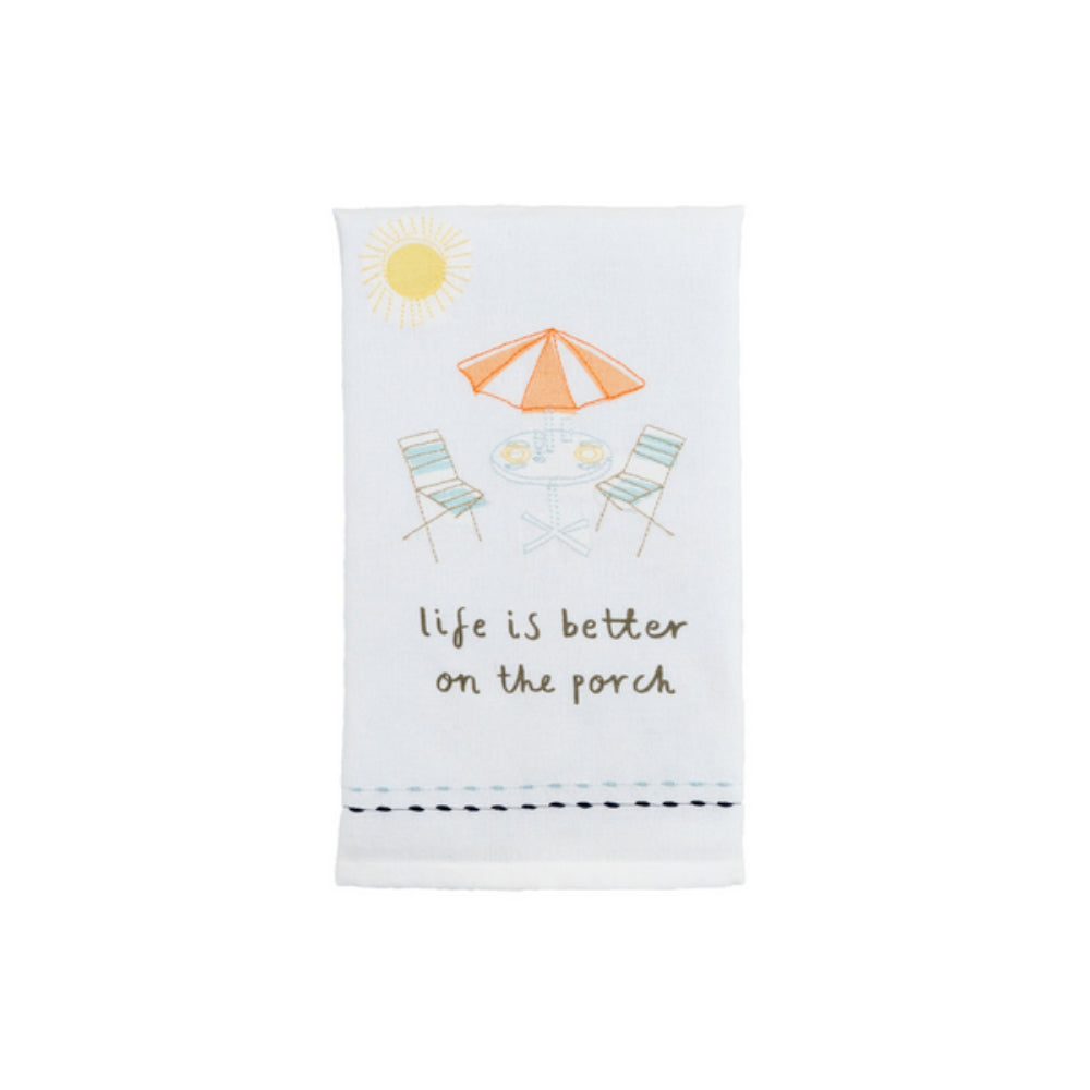 Mud Pie Porch Drinking Towels