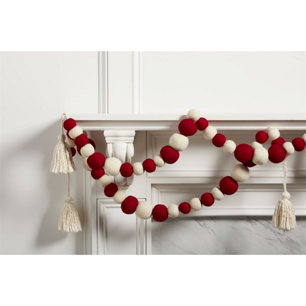 Mud Pie Pom Tassel Garland