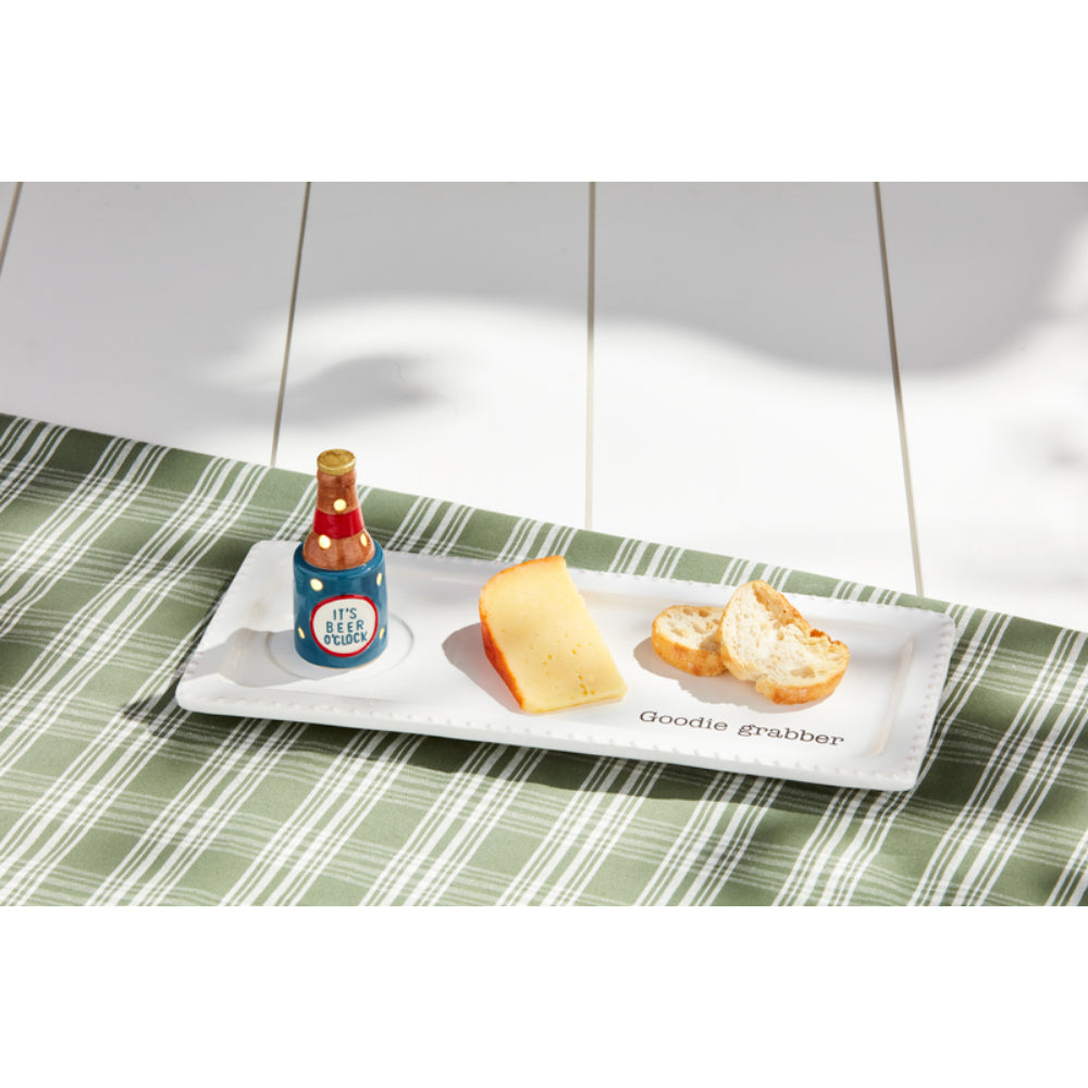 Mud Pie Beer Light-Up Sitter