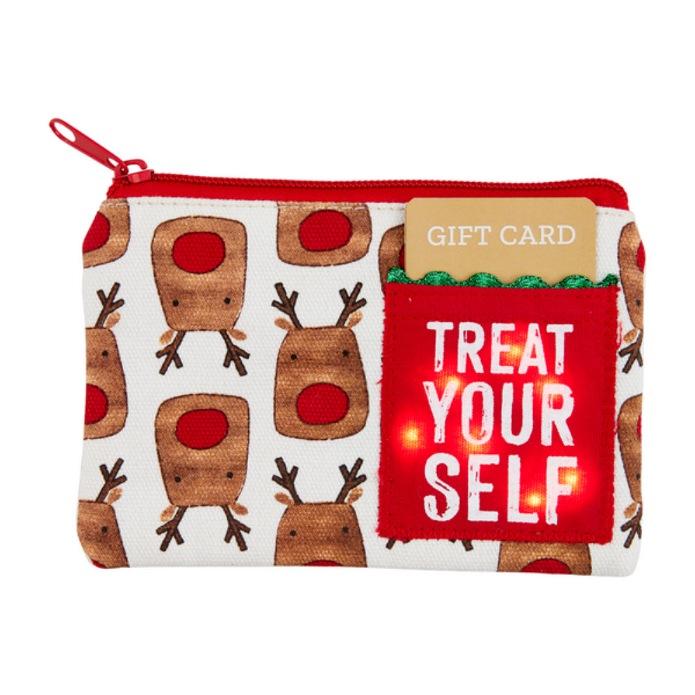 Mud Pie Christmas Light-Up Pouch