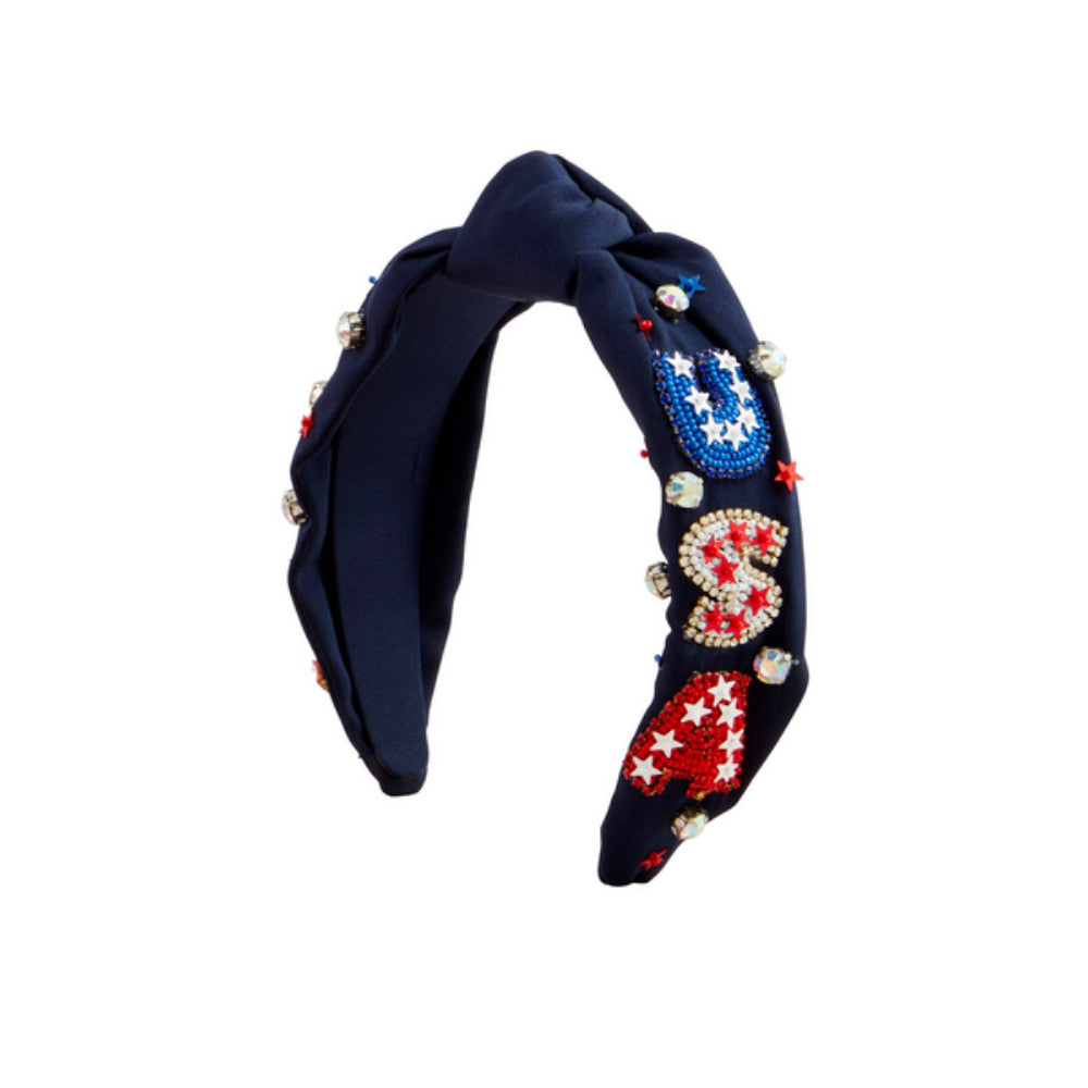 Mud Pie 4th of July Beaded Headbands
