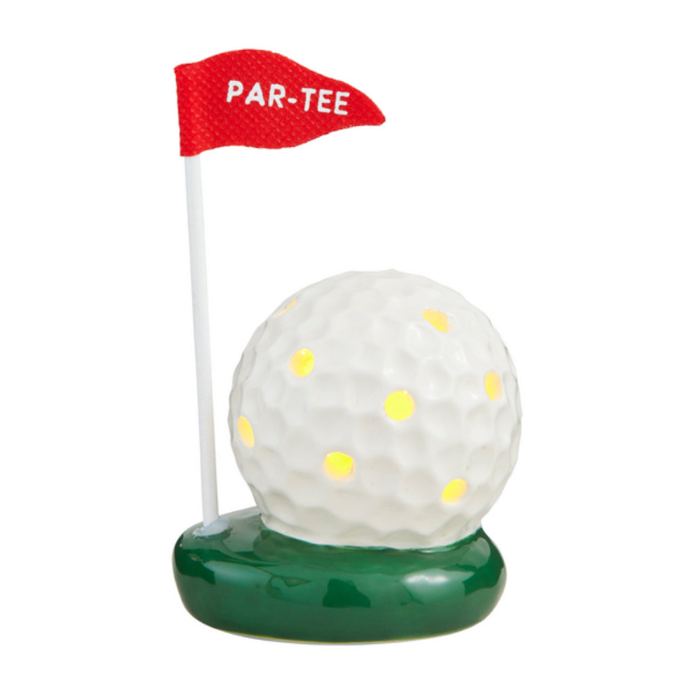 Mud Pie Golf Ball Light up Sitter
