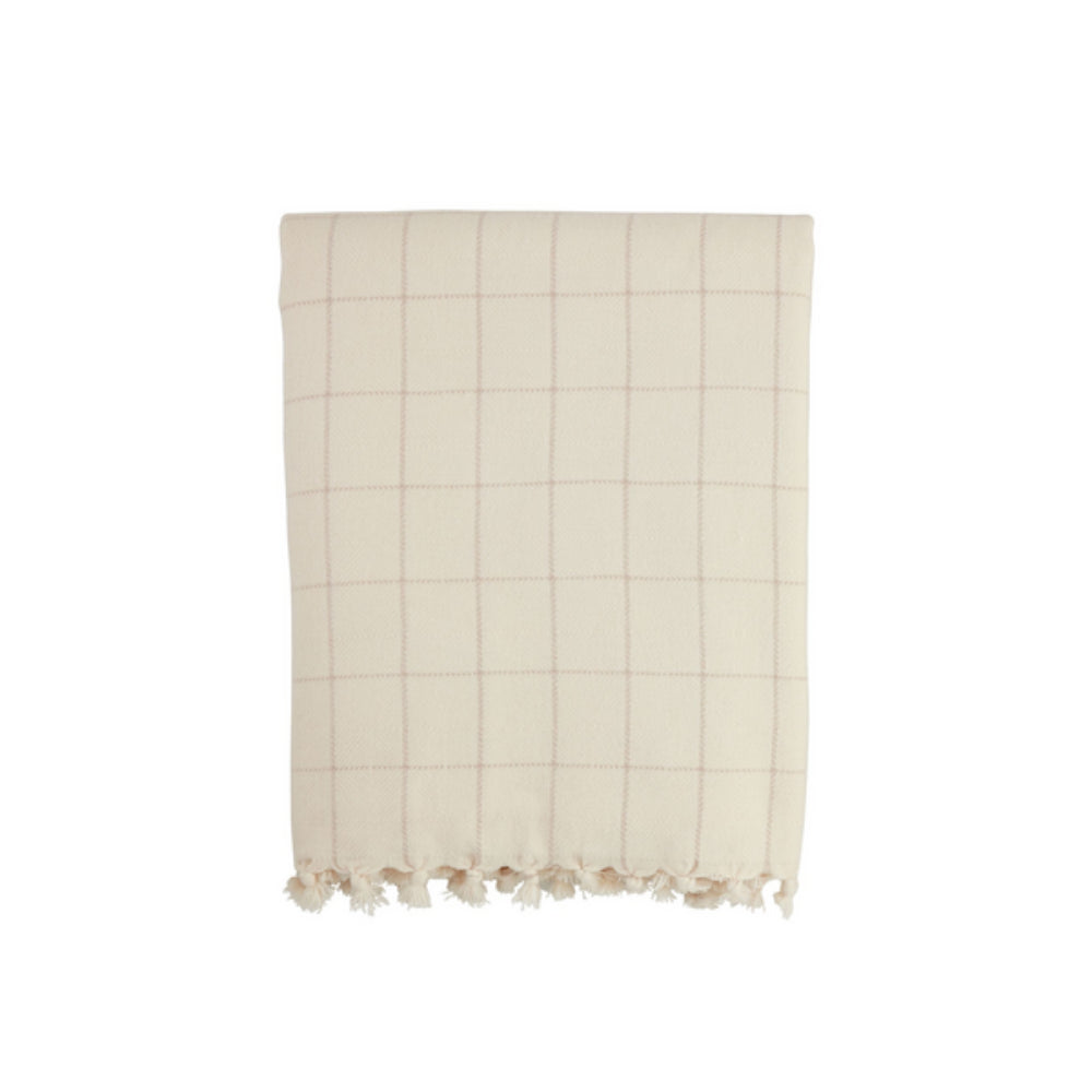 Mud Pie Check Blanket