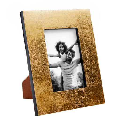 Mud Pie Gold Lacquer Frame - 4" x 6"