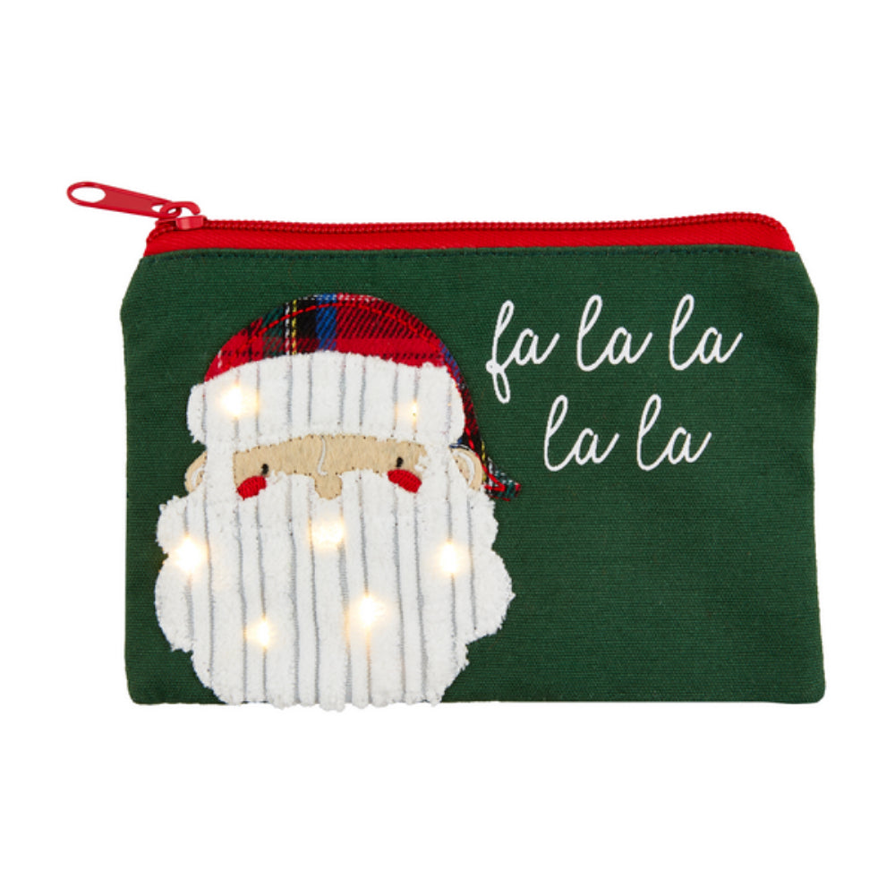 Mud Pie Christmas Light-Up Pouch