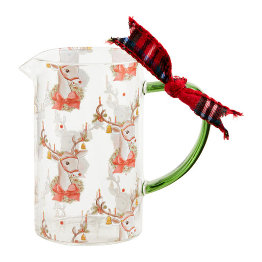 Mud Pie Classic Christmas Bud Vase