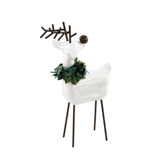 Mud Pie Lodge Deer Table Sitter