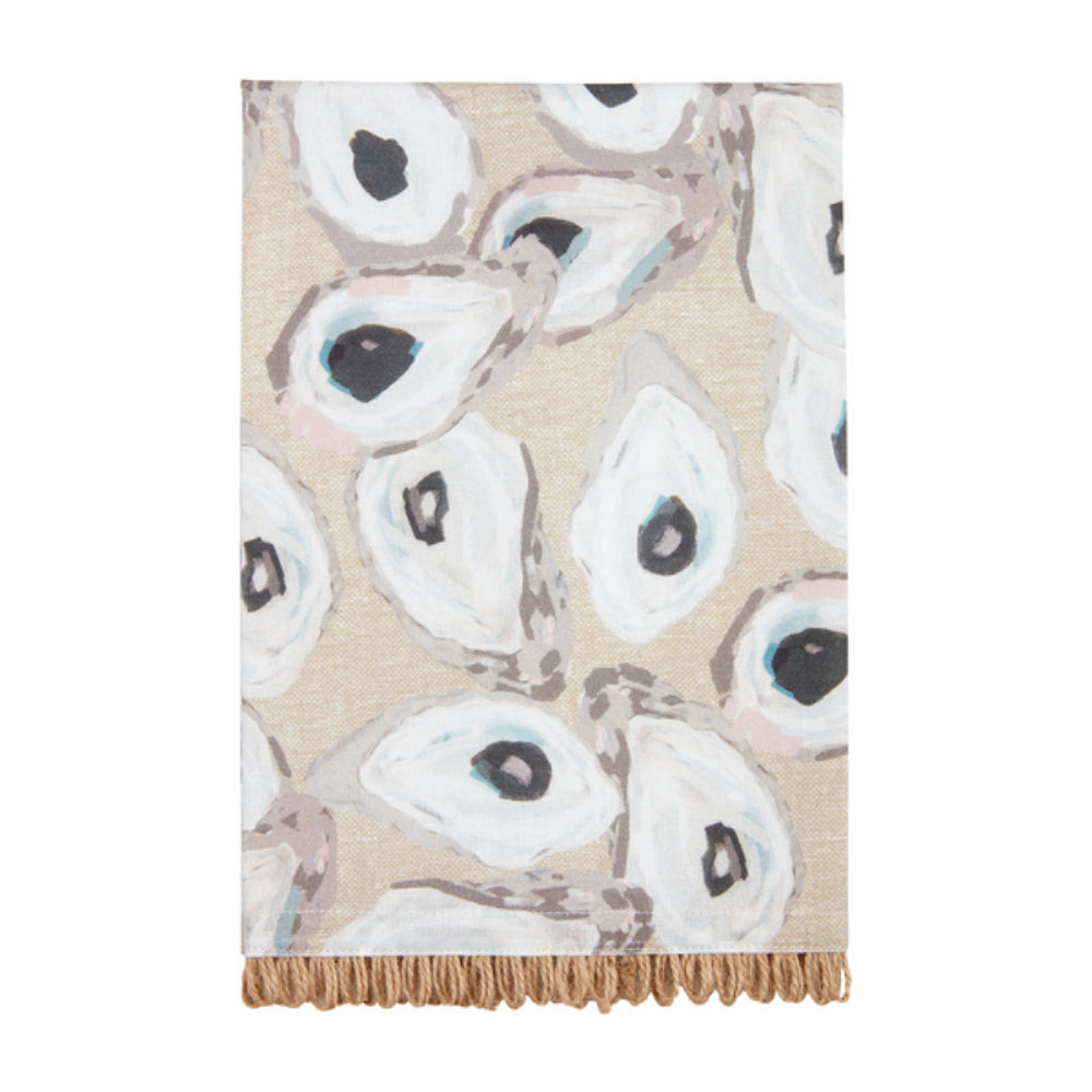 Mud Pie Repeat Oyster Towel - Thumbnail 4