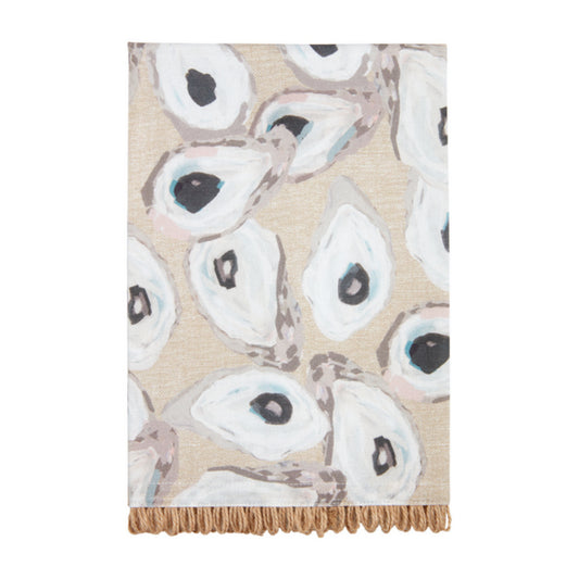 Mud Pie Oyster Towel