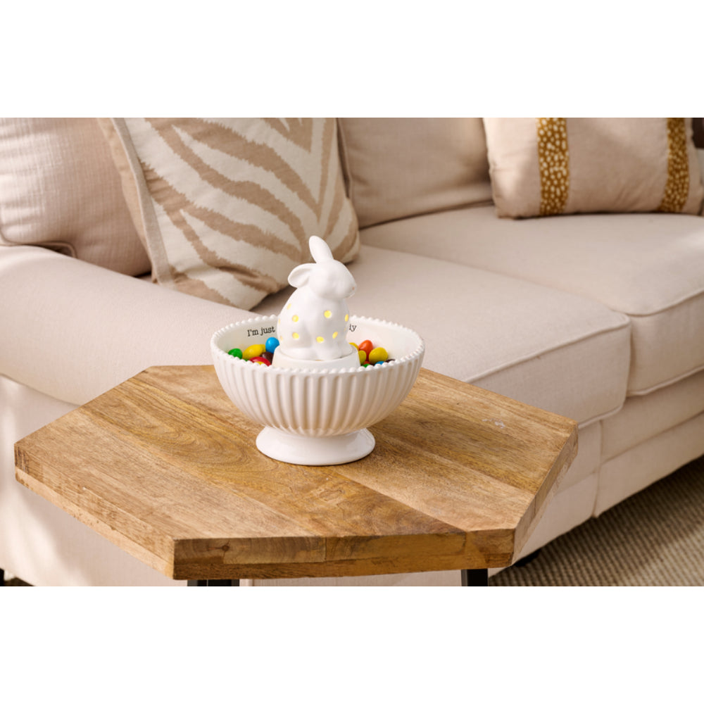 Mud Pie Bunny Light-Up Sitter