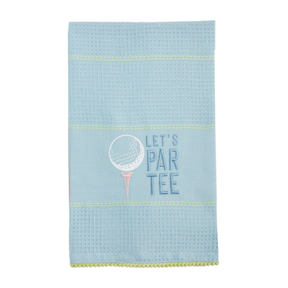 Mud Pie Golf Embroidery Towel
